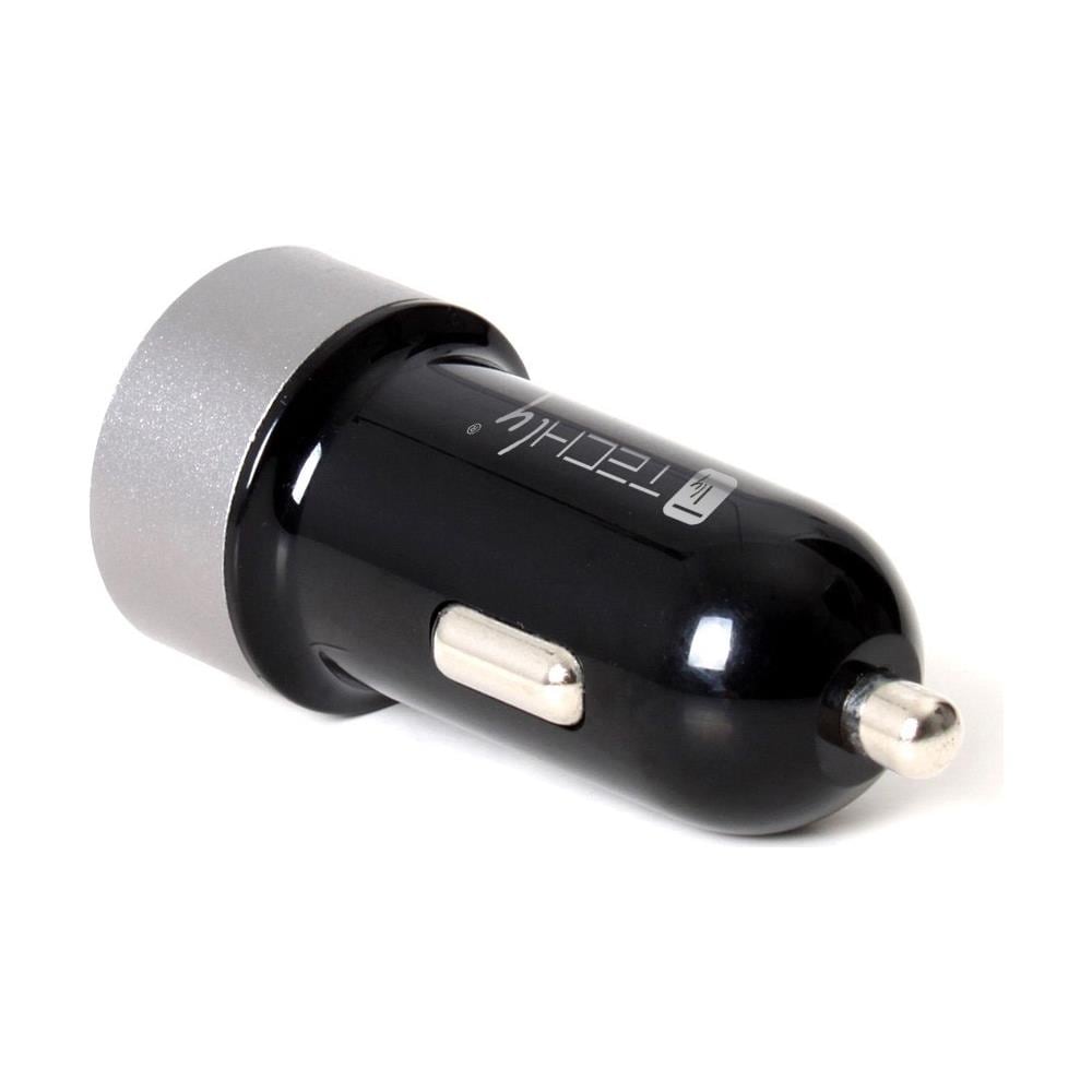 ver Caricatore Da Auto 2p Usb 5v Con Uscita 4,8a Nero Nero / Argento - Foto 2