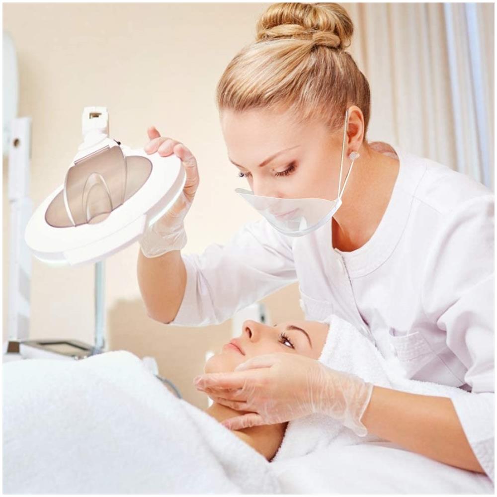 Visiera Bocca Paraschizzi Trasparente - Foto 2