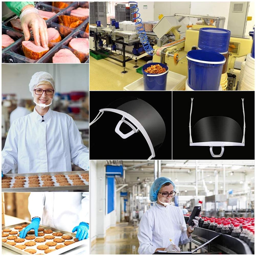 Visiera Bocca Paraschizzi Trasparente - Foto 6