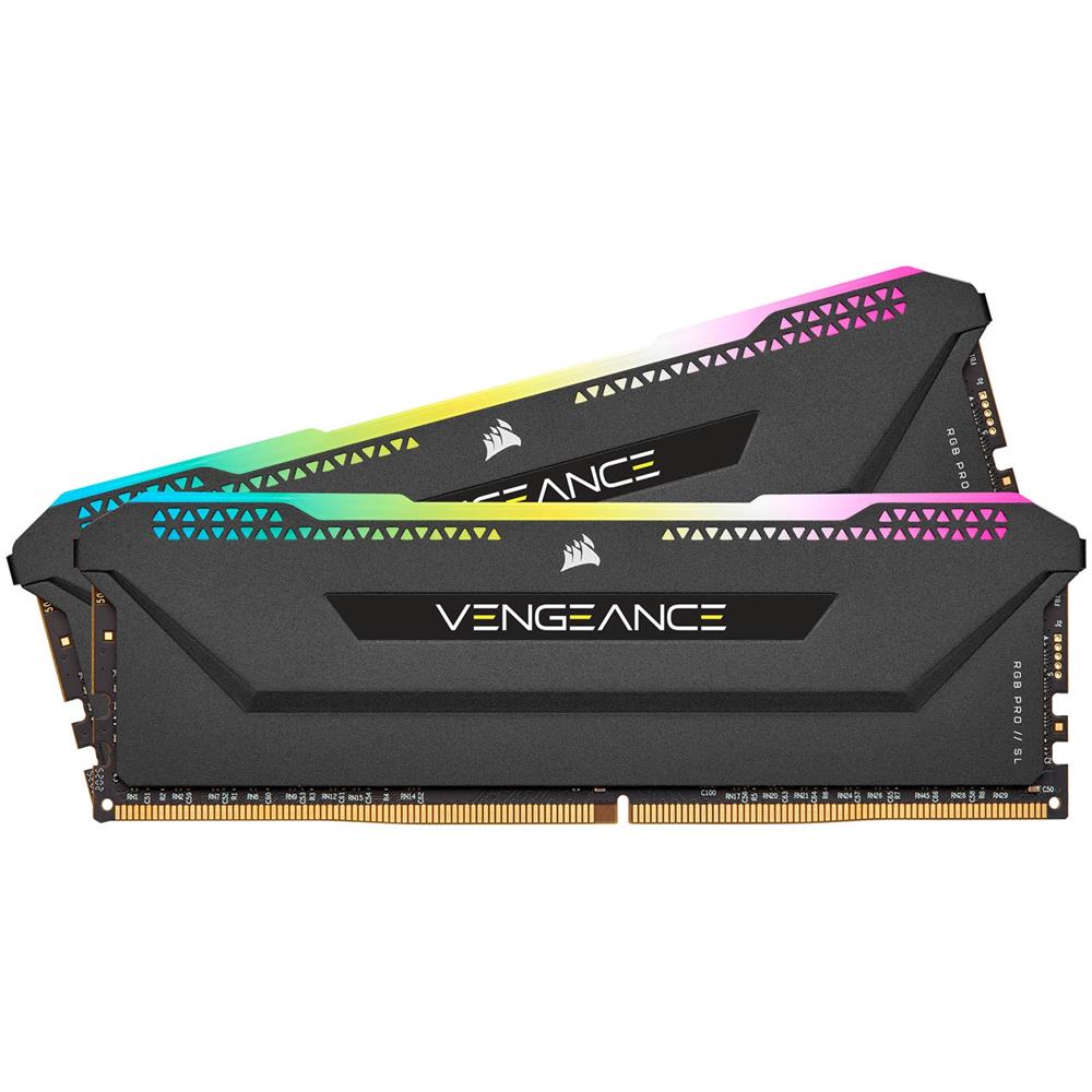 Memoria Dimm Vengeance RGB Pro SL 16 GB (2x8 GB) DDR4 3600 MHz CL18 - Foto 1