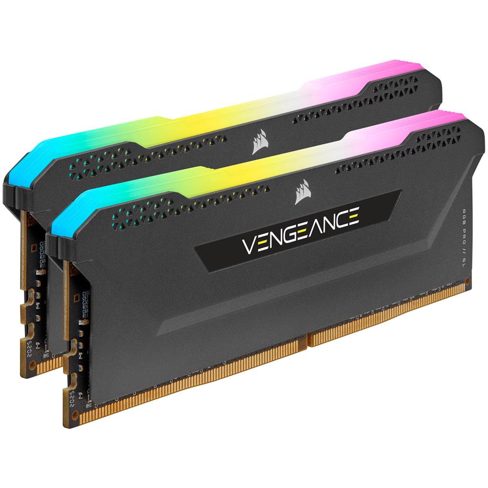 Memoria Dimm Vengeance RGB Pro SL 16 GB (2x8 GB) DDR4 3600 MHz CL18 - Foto 2