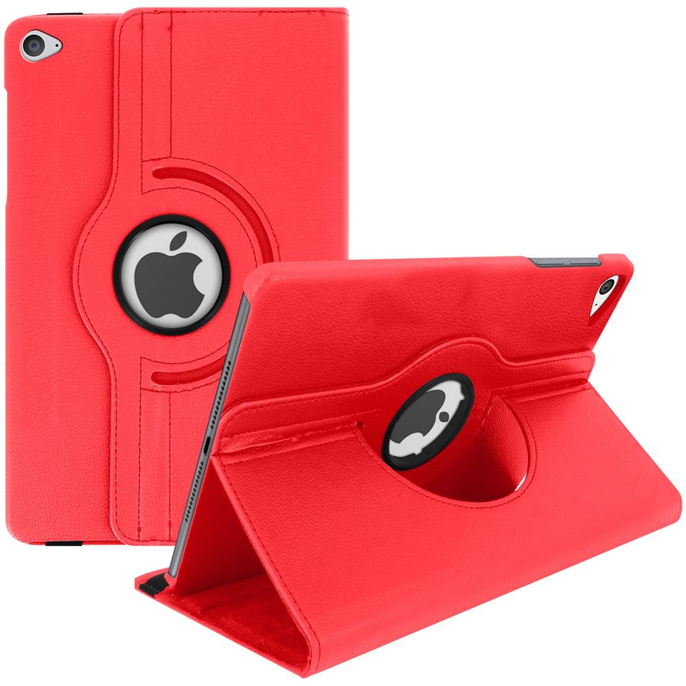Custodia Ipad Air 2 / Ipad Pro 9.7 Supporto Regolabile 360° - Rosso - Foto 5
