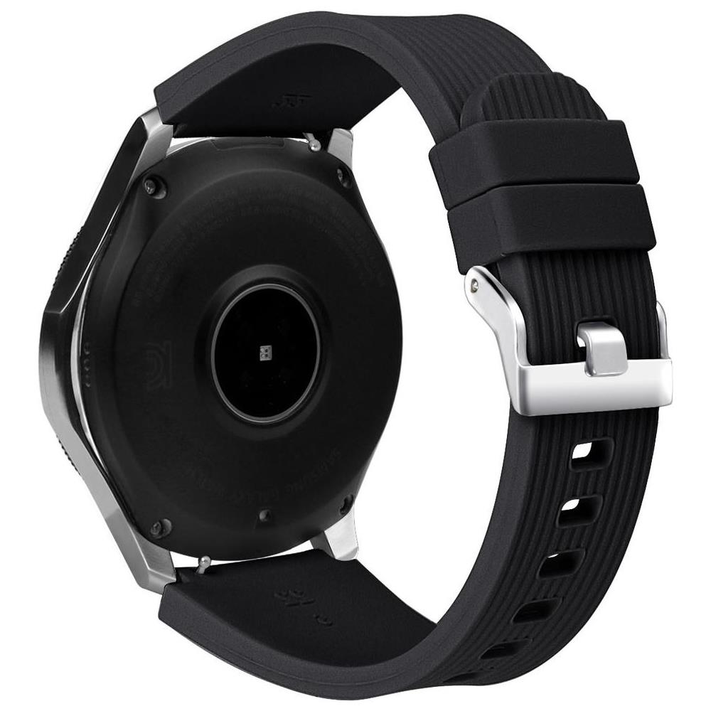 Bracciale Samsung Galaxy Watch 46 Mm In Silicone Nero  S - Foto 1