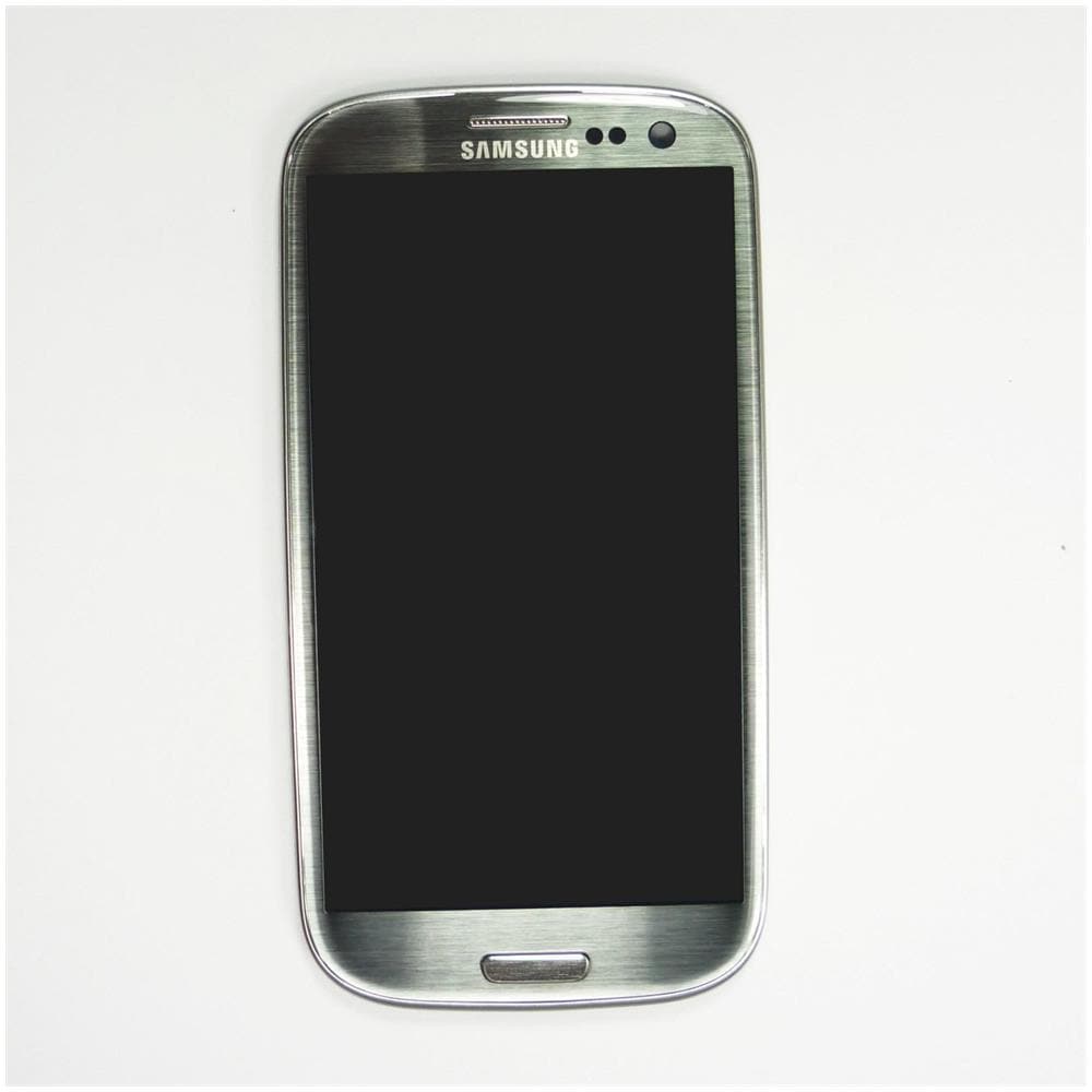Schermo Lcd Touch Screen Per Samsung Galaxy S3 I9305 - Originale & Completo Con Frame - Grigio - Foto 1