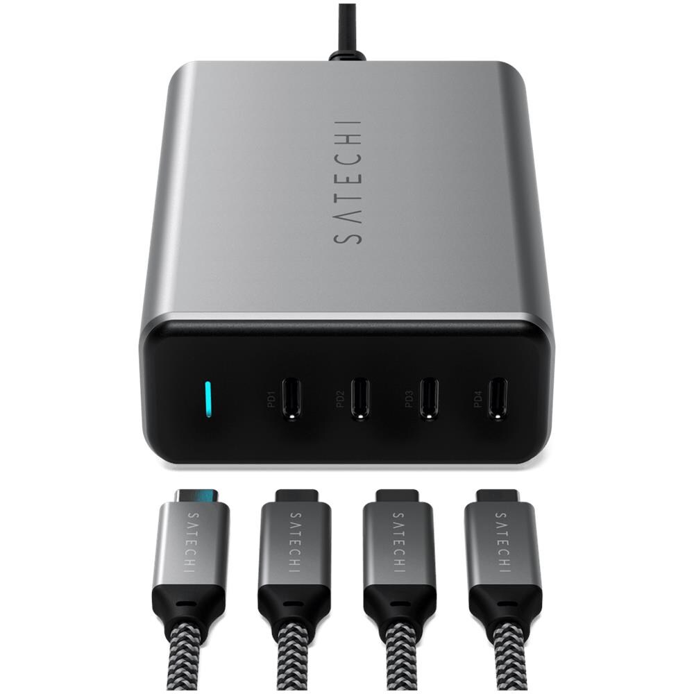 ALIMENTATORE USB-C 165WATT 4P SPACE GRAY - Foto 2