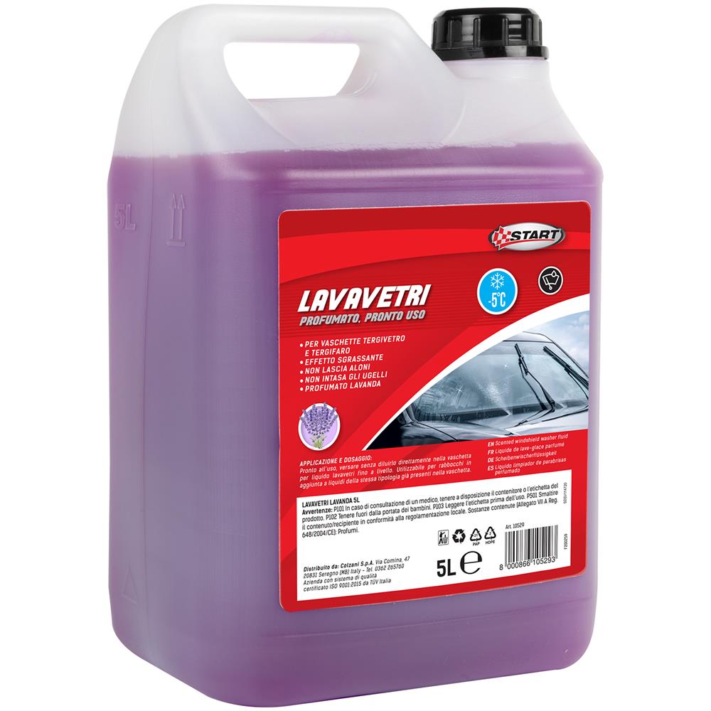 Liquido Tergivetro Profumato Alla Lavanda -5 C 5l - Foto 3