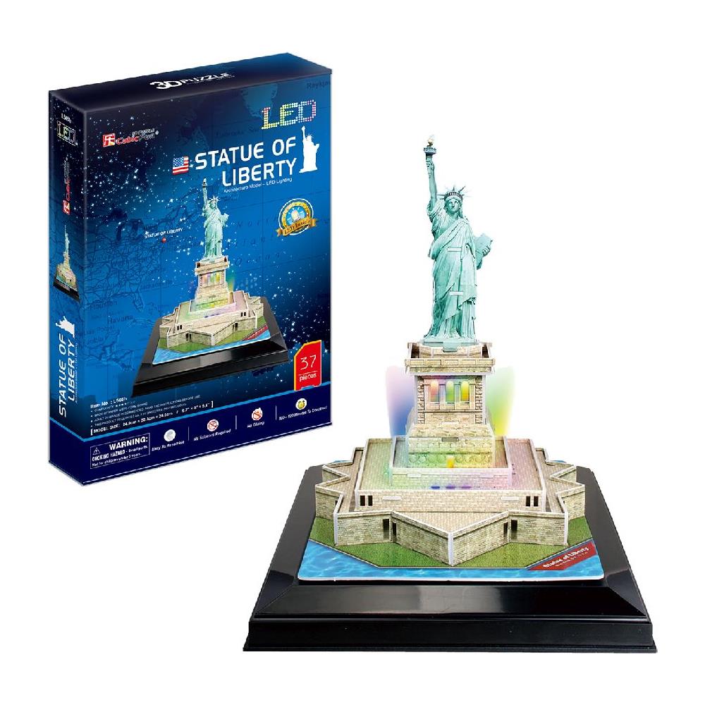 3d Puzzle Freiheitsstatue (licht) (da-20505) - Foto 2
