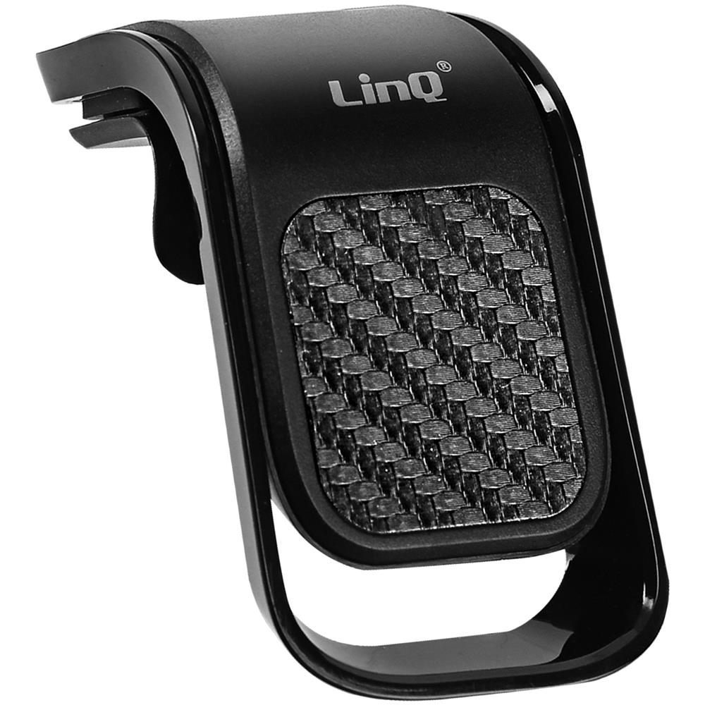 Supporto Auto Magnetico Nero Per Smartphone, Linq - Foto 1
