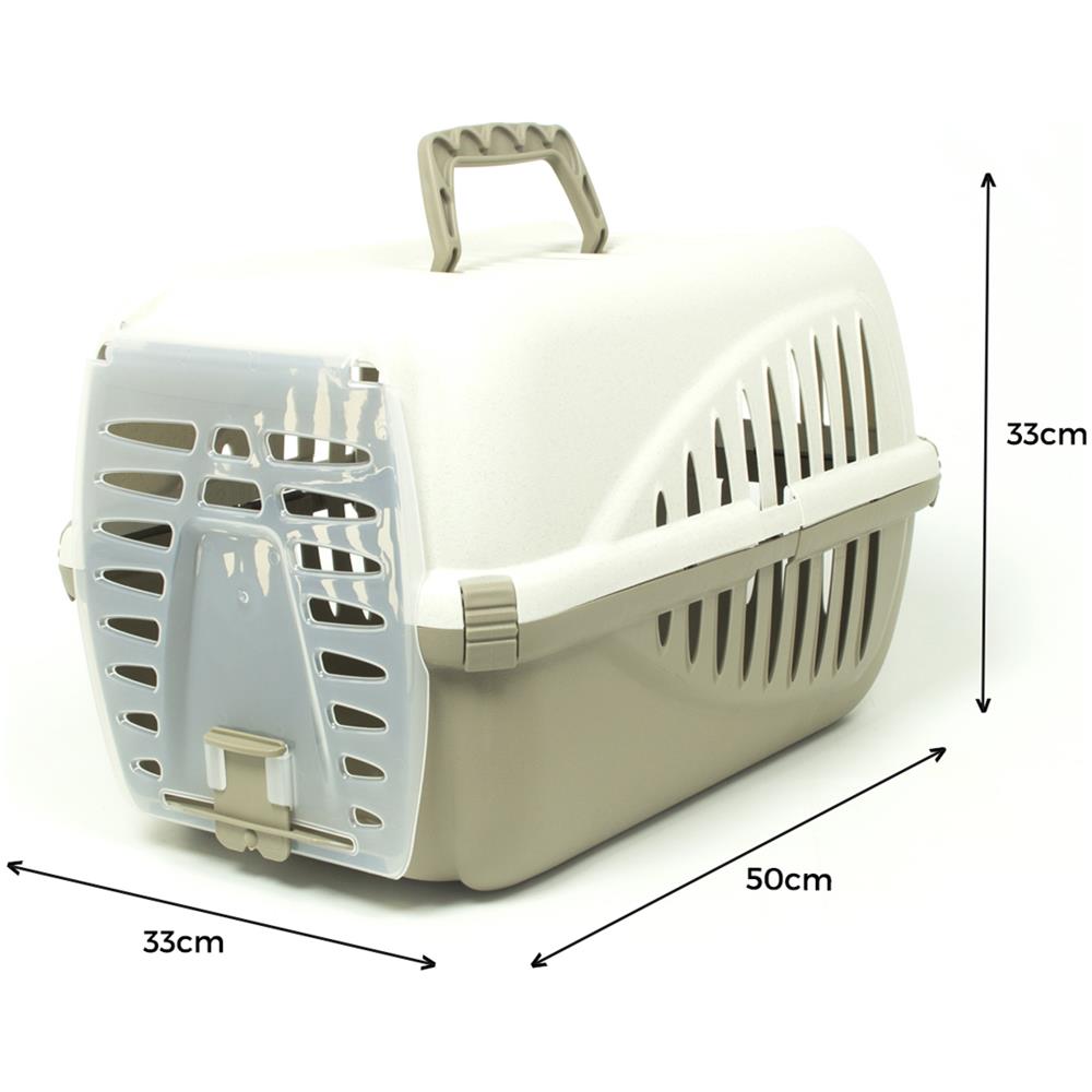 Trasportino Pet Animali Domestici Modello Fufi Colore Beige - Foto 4