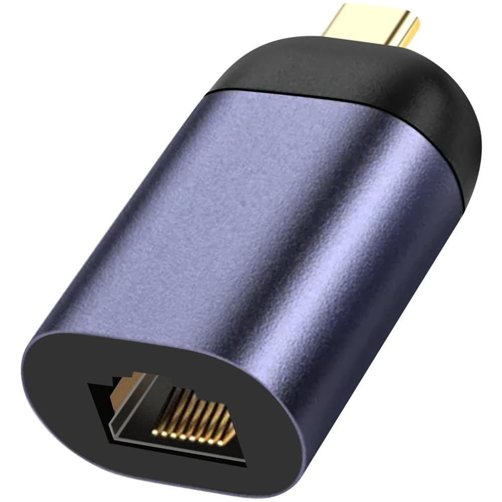 Adattatore Usb-c / Ethernet Trasferimento Dati 100 Mbps Compatto - Foto 1
