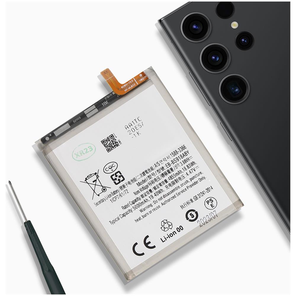 Batteria Interna Per Samsung Galaxy S23 Ultra Capacità 5000mah Compatibile - Foto 5