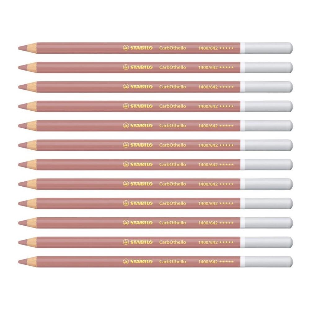 CarbOthello - Matita colorata Premium - Confezione da 12 - Viola Chiaro Caput Mortuum - Foto 1