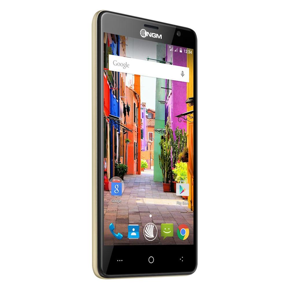 You Color P503 8 GB 4G / LTE Dual Sim Display 5" HD Slot Micro SD Fotocamera 13 Mpx Android Italia Oro - Foto 1
