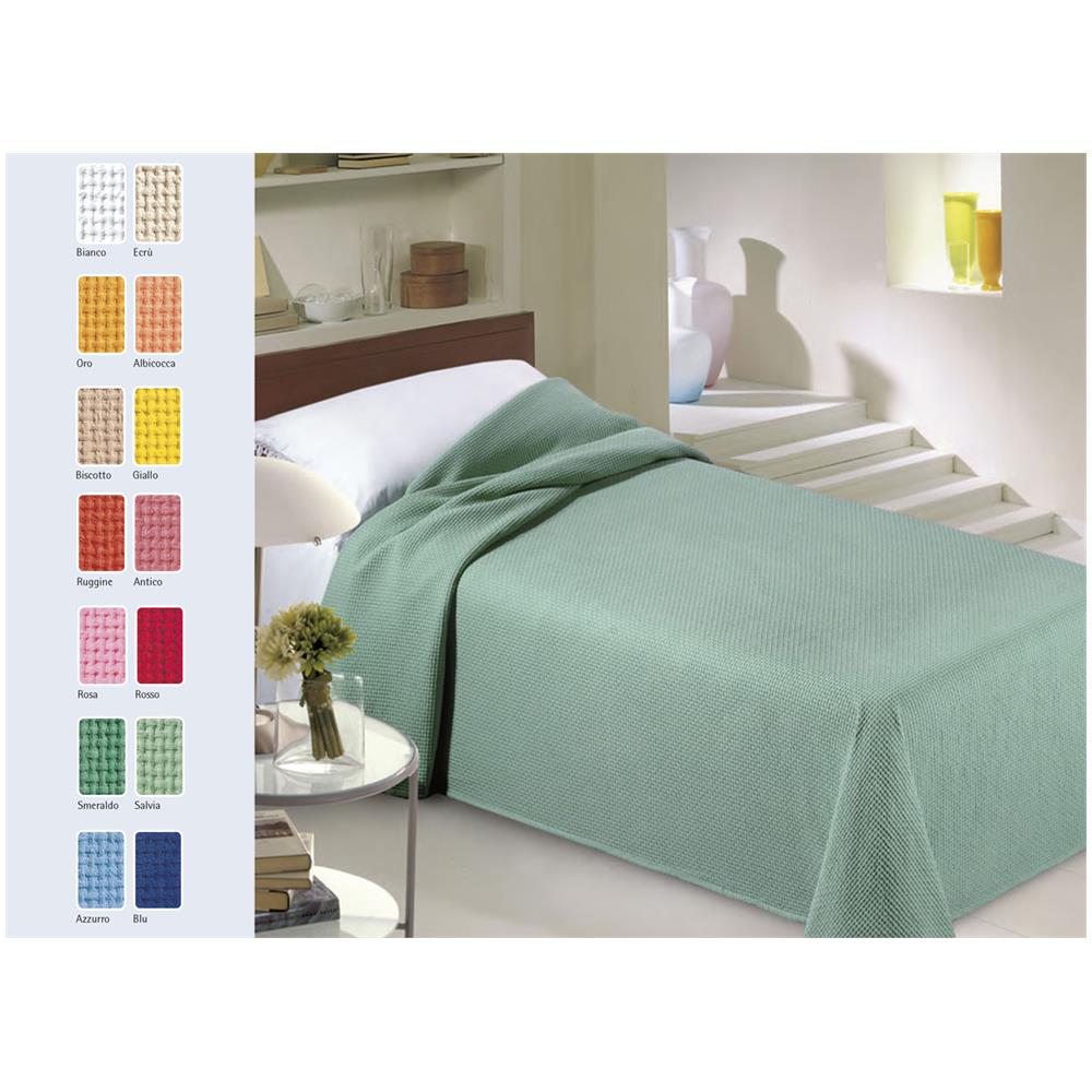 Copritutto Disegno Manila 260x270 Blu - Foto 1