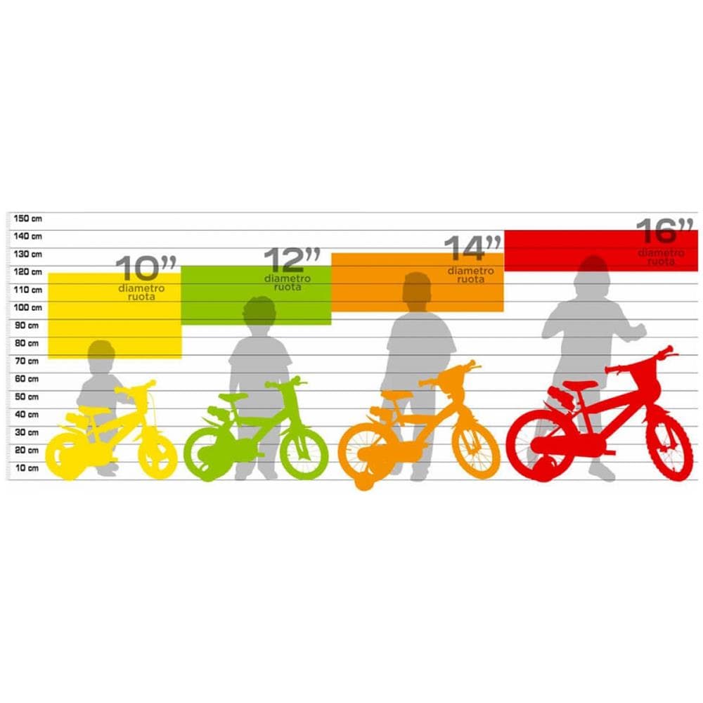 Bicicletta Per Bambini 14"" 2 Freni - Foto 2