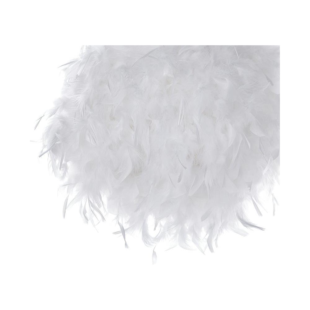 Lampadario In Piuma Bianca Drava - Foto 2