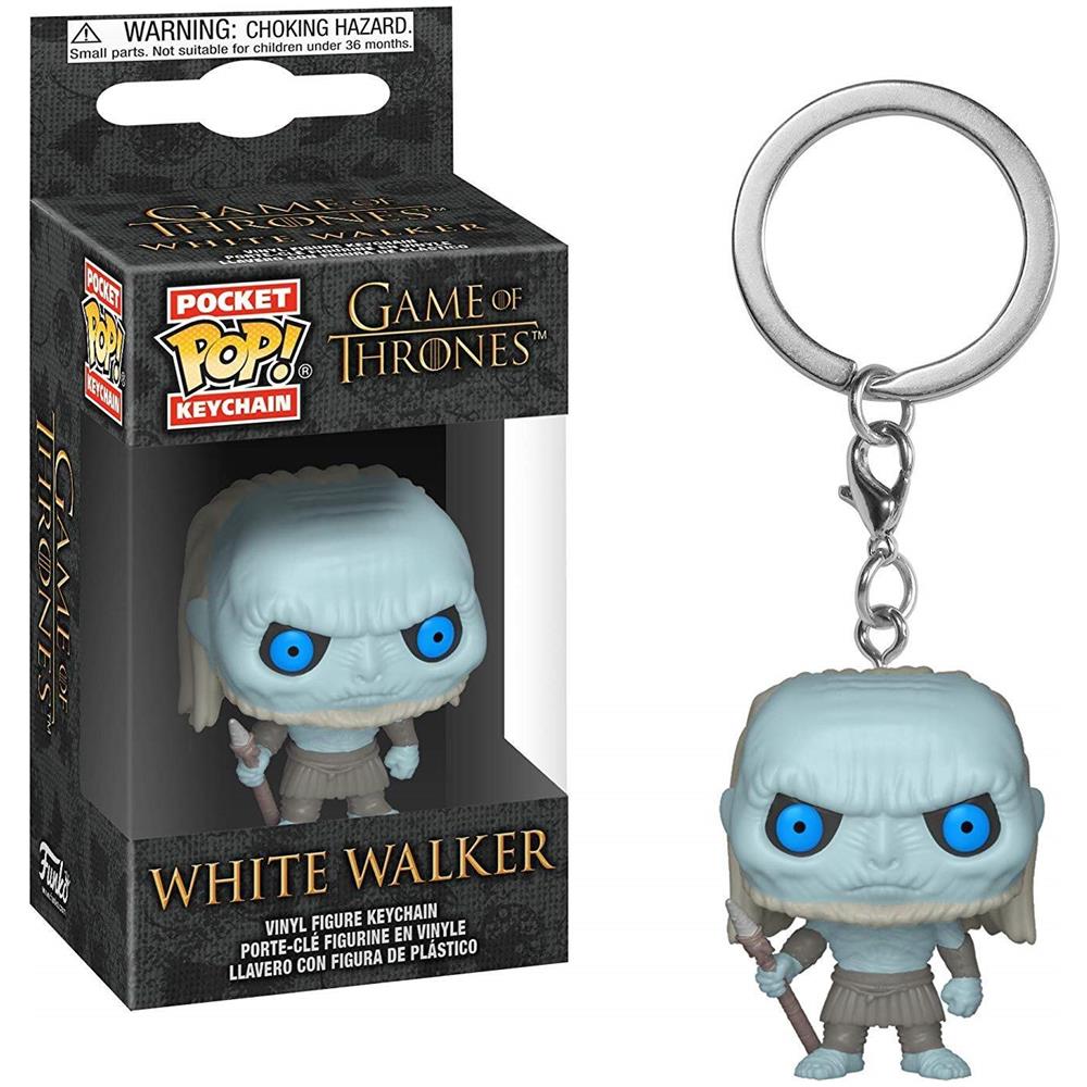 Pocket Pop Portachiavi: Gioco Di Thronestm - Vinile Bianco Walker Figura Portachiavi - Foto 2