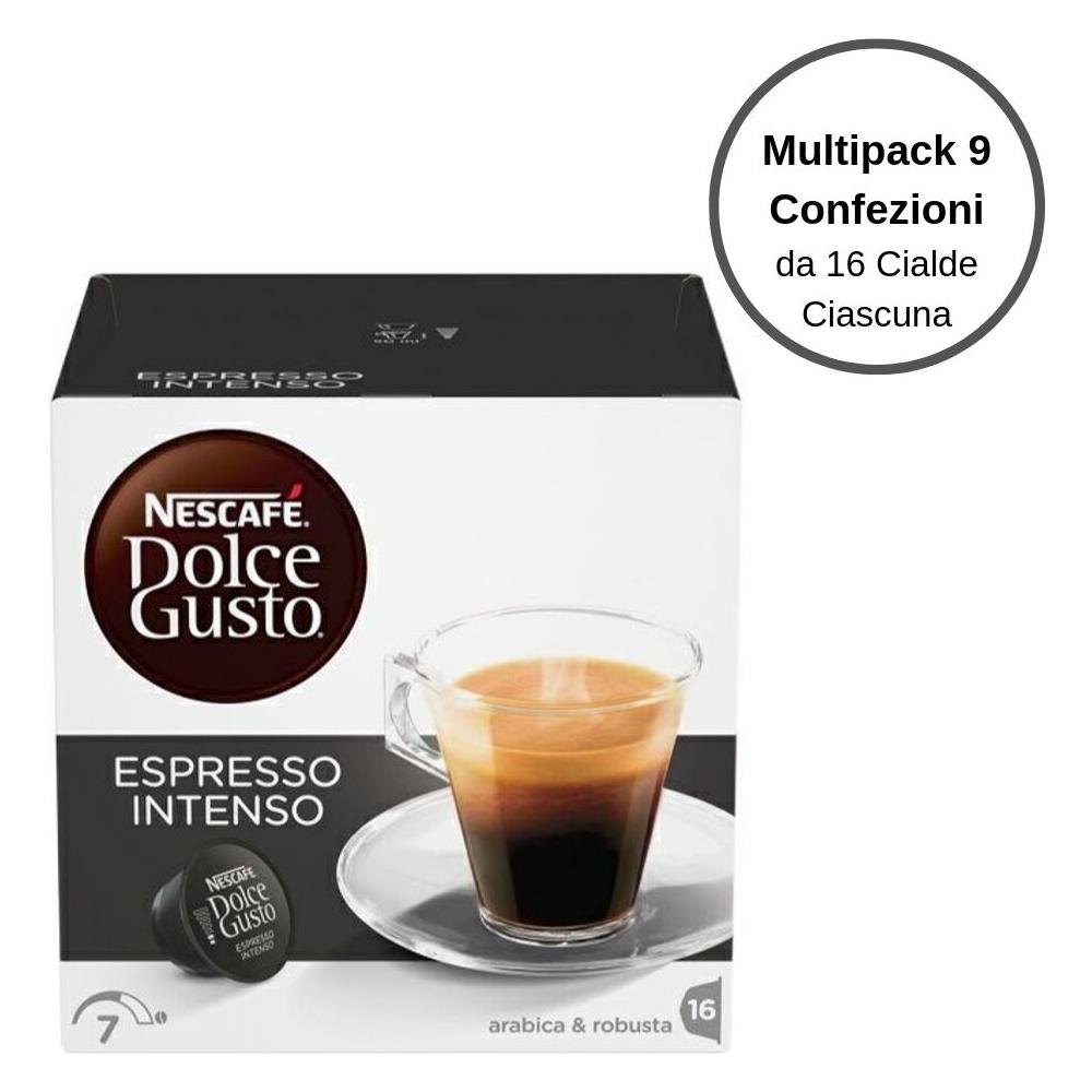 Nescafe' Dolce Gusto Espresso Intenso Caffe' In Capsule Multipack 9 Confezioni Da 16 Capsule Ciascuna - Foto 1