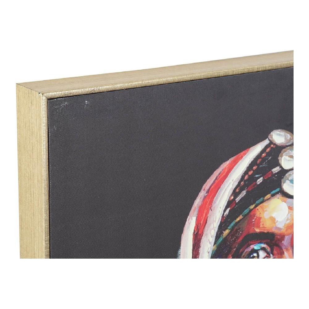 Quadro Tela Africano (2 Pcs) (60 X 5 X 120 Cm) - Foto 2