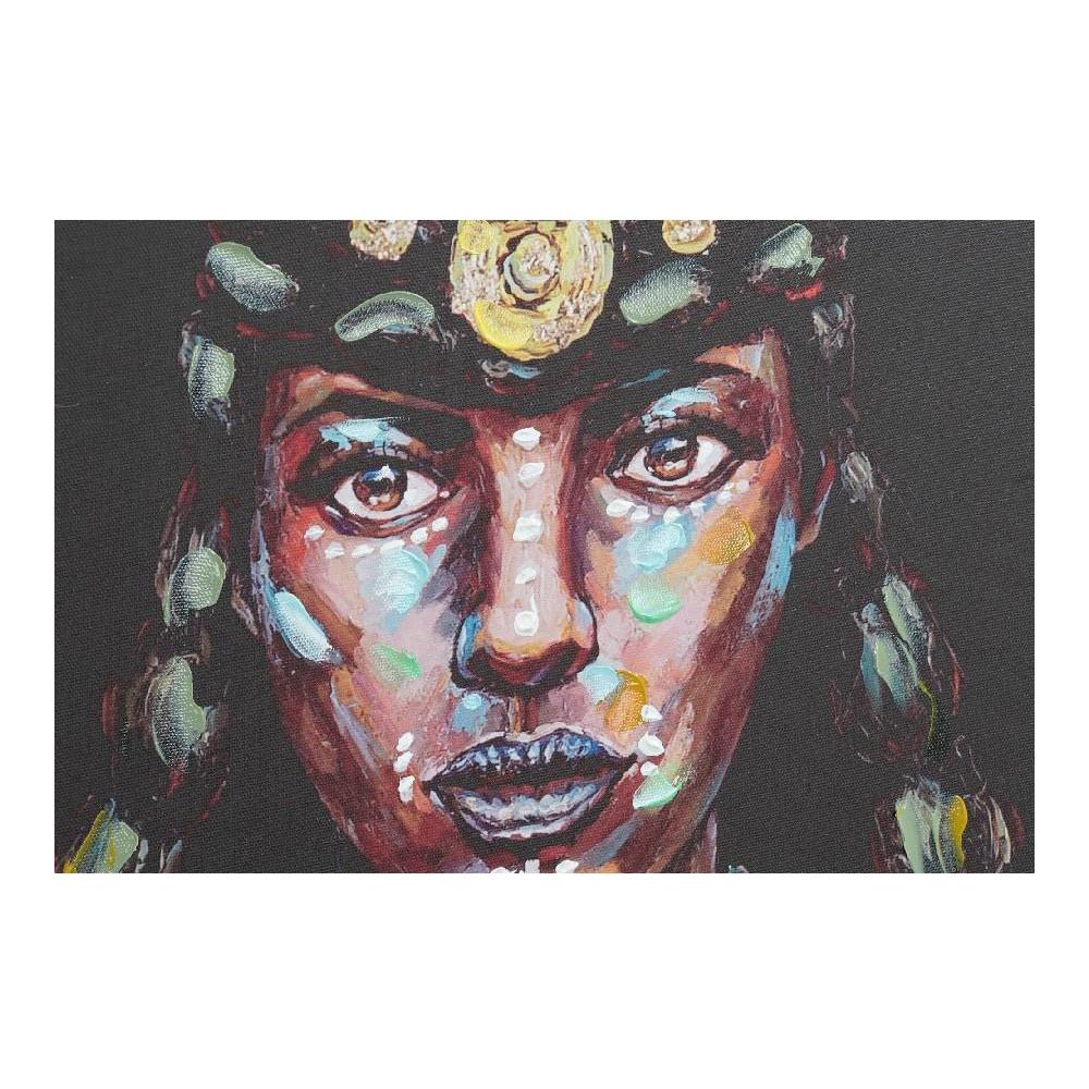 Quadro Tela Africano (2 Pcs) (60 X 5 X 120 Cm) - Foto 3