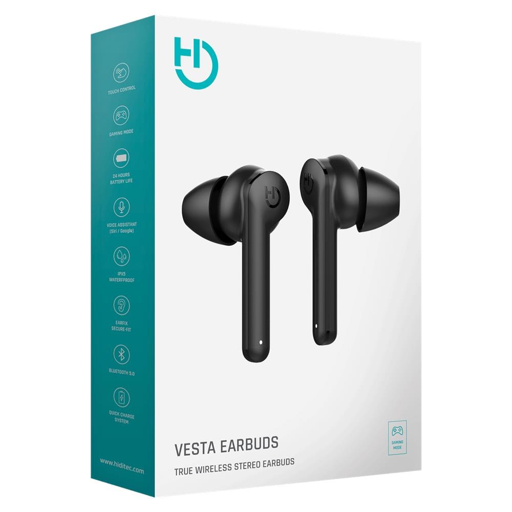 Cuffie Bluetooth Vesta Colore Nero - Foto 7