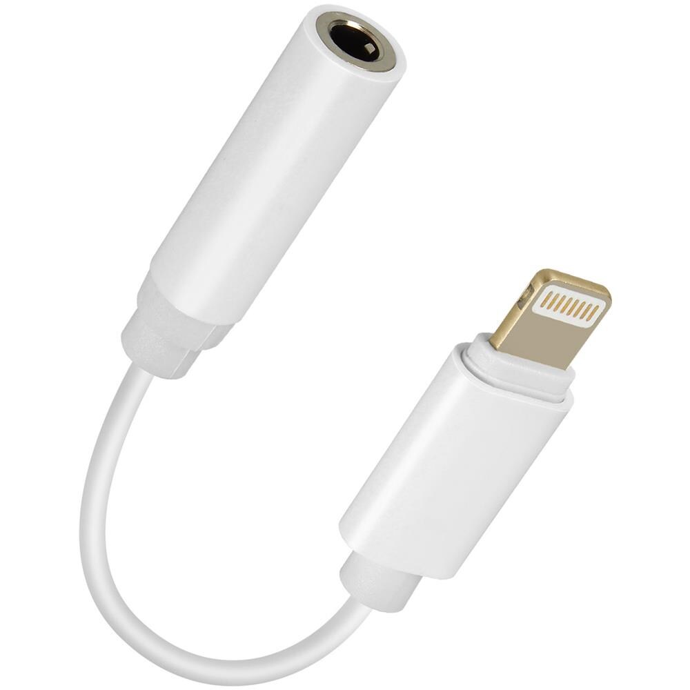 Avizar - Adattatore Audio Per Iphone Da Lightning Maschio A 3,5 Mm Femmina  Bianco - ePRICE