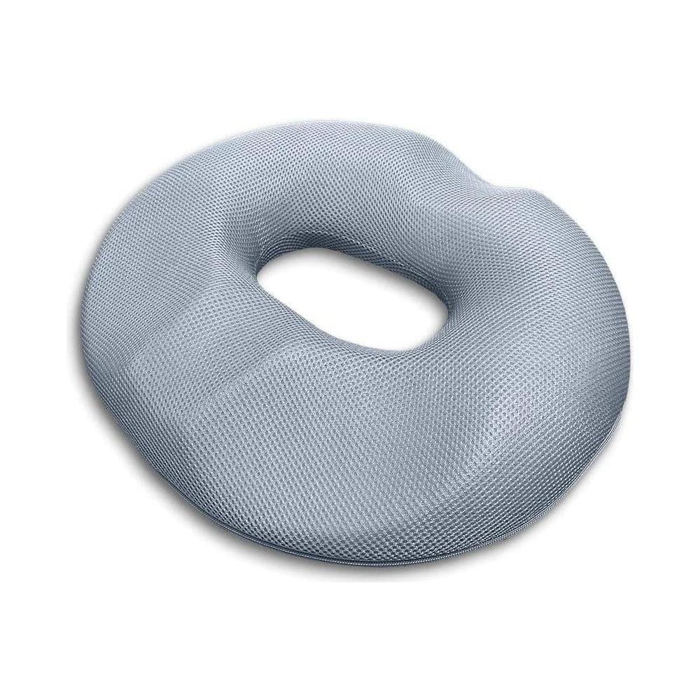 Cuscino Sedile Ortopedico / Cuscino Sedile Per Coccige Forma Ad Anello Donna Grigio - Foto 5
