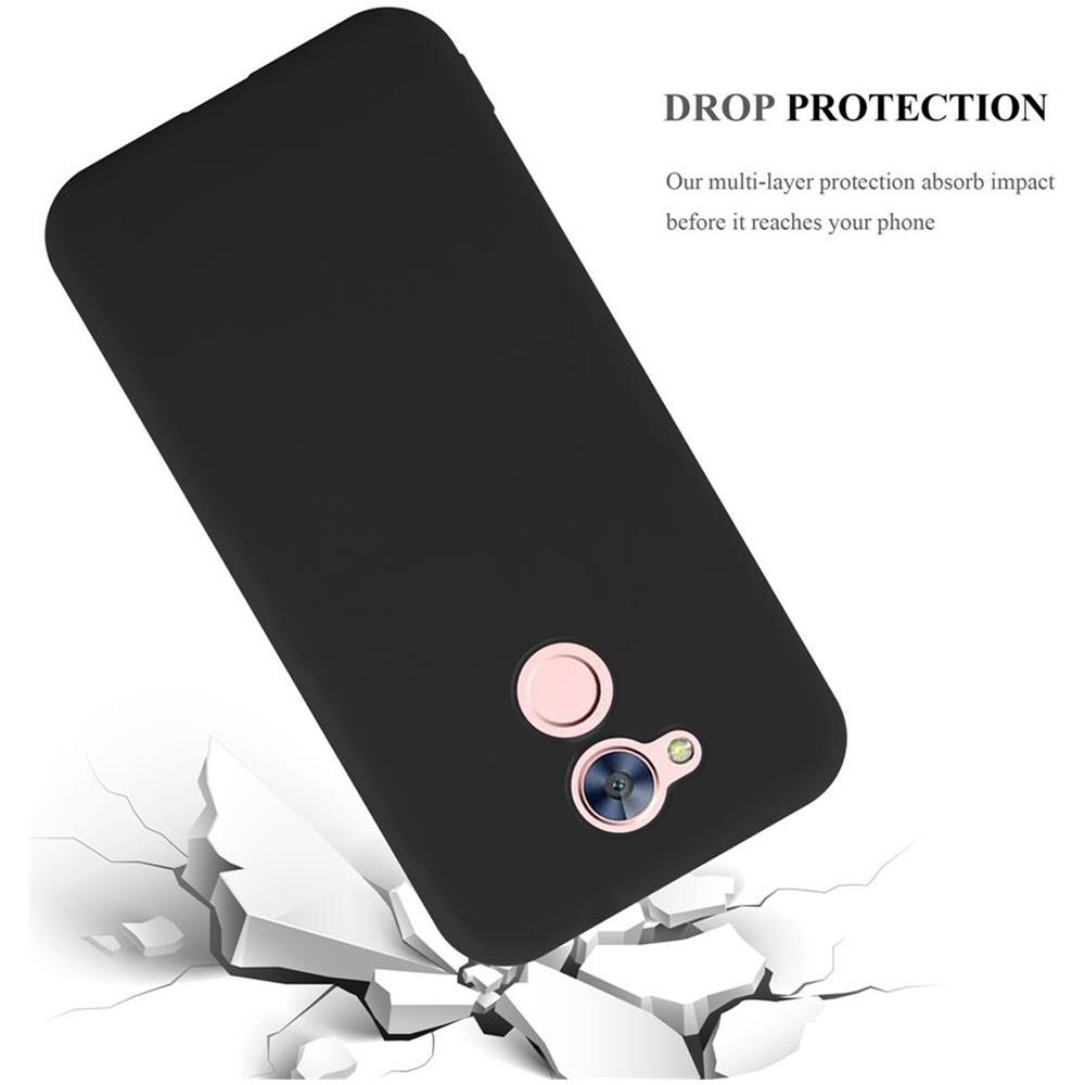 Custodia Compatibile Con Honor 6a / Honor 5c Pro In Candy Nero - Coperchio Protettivo In Silicone Tpu Flessibile - Foto 8