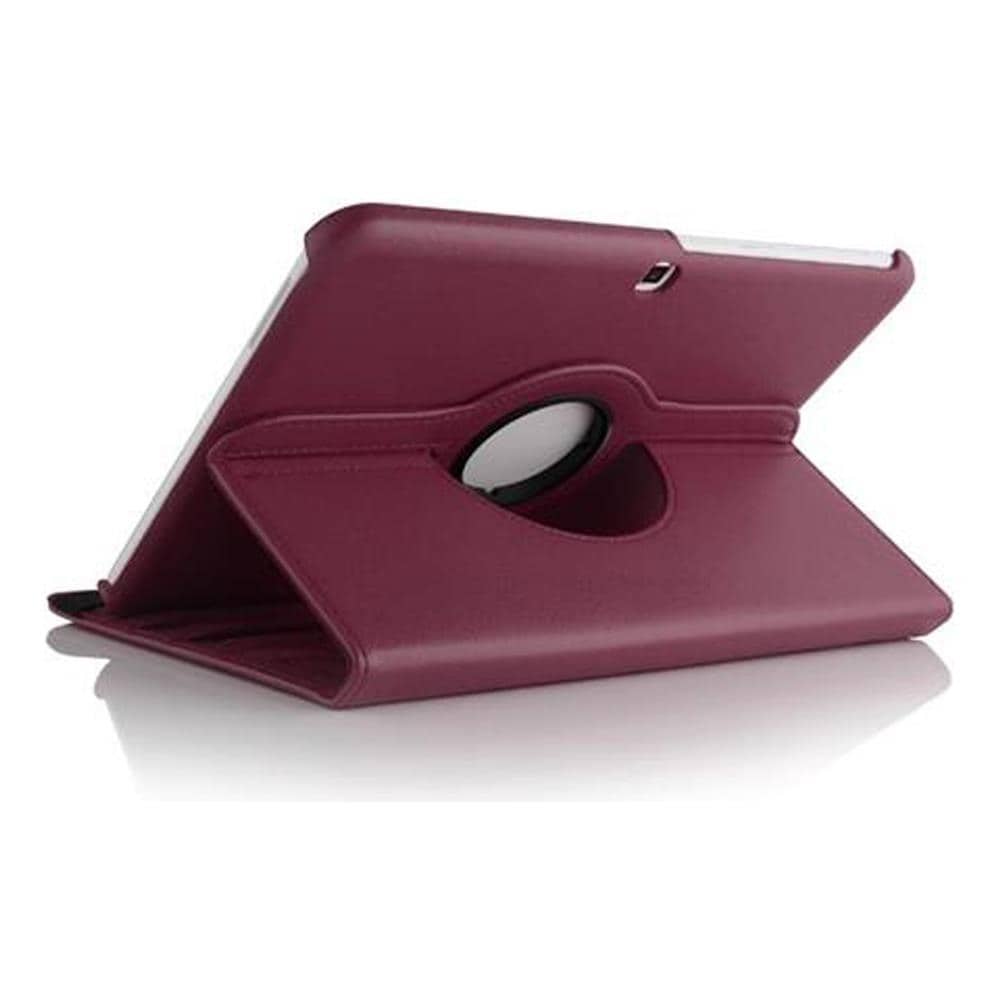 Custodia Per Tablet Compatibile Con Samsung Galaxy Tab 4 10.1 Zoll In Viola - Coperchio Protettivo Senza Auto Wake Up, Con Funzione Stand E Chiusura A Fascia Elastica - Foto 1