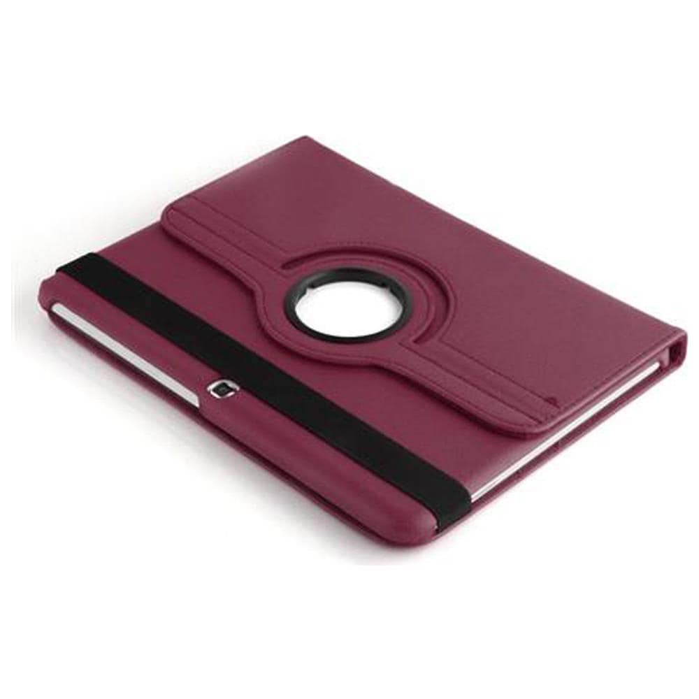 Custodia Per Tablet Compatibile Con Samsung Galaxy Tab 4 10.1 Zoll In Viola - Coperchio Protettivo Senza Auto Wake Up, Con Funzione Stand E Chiusura A Fascia Elastica - Foto 3