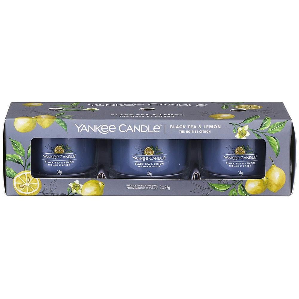 Box Regalo 3 Votive Black Tea Lemon - Foto 1