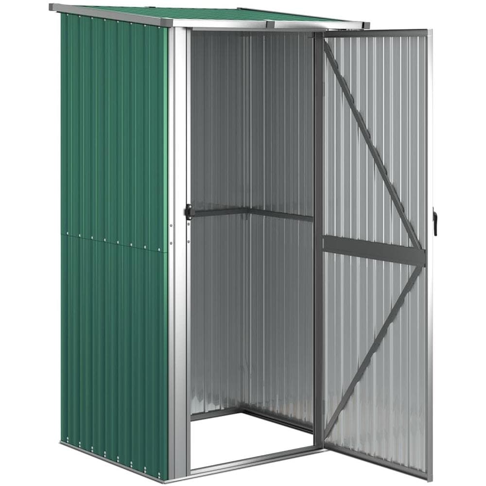 Capanno da Giardino Verde 118,5x97x209,5 cm in Acciaio Zincato - Foto 3