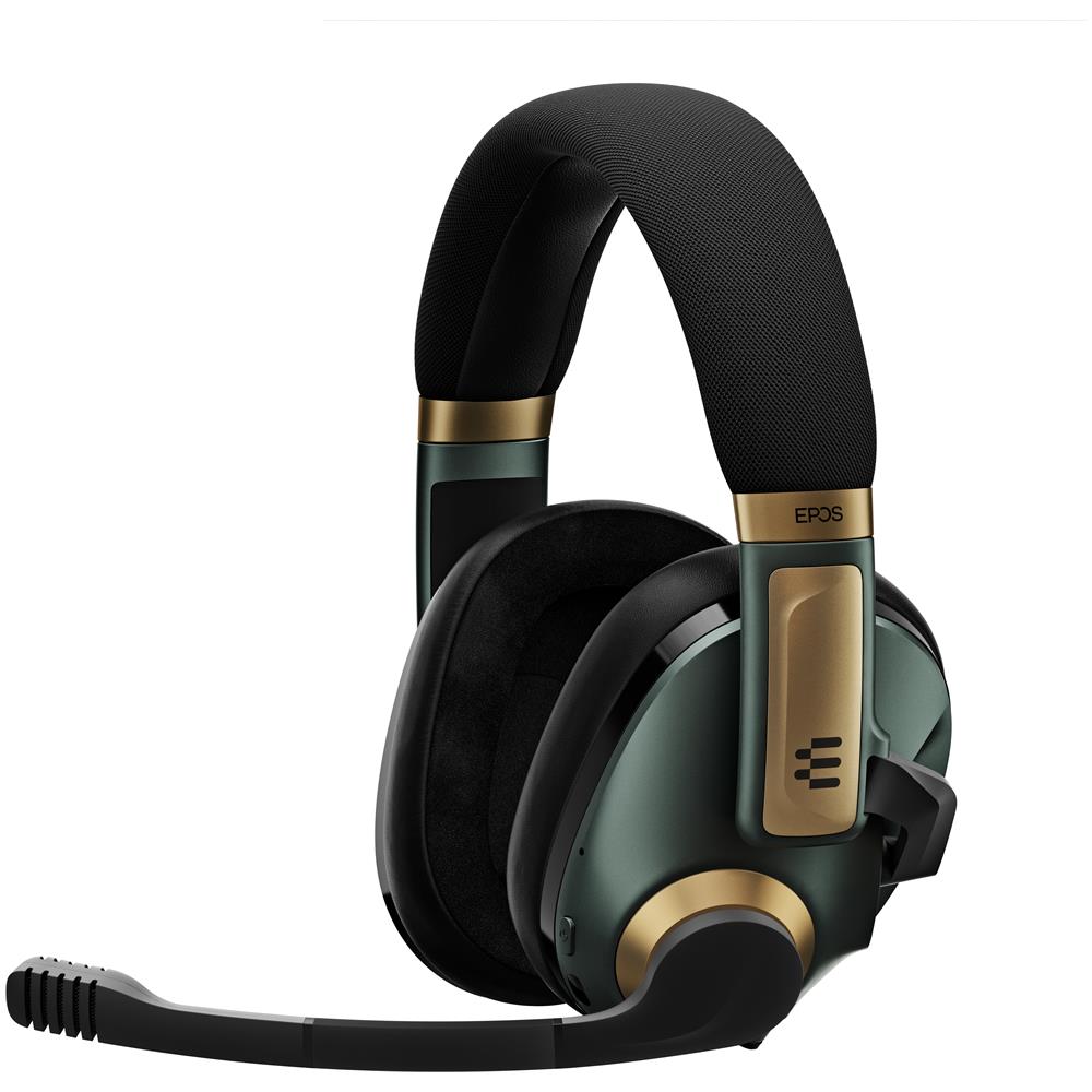 H3PRO Hybrid Cuffia Gaming Stereo Padiglione Auricolare Bluetooth con Microfono Integrato Colore Verde - Foto 1