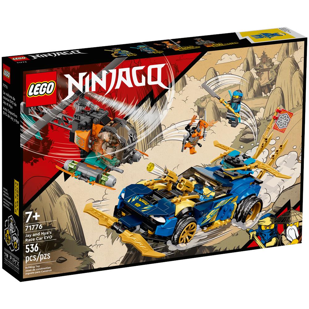71776 Ninjago Auto da Corsa di Jay E Nya - Evolution - Foto 1