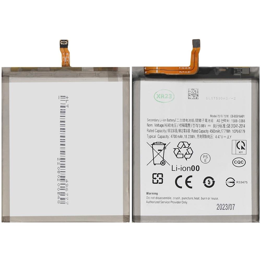 Batteria Interna Per Samsung Galaxy S23 Plus Capacità 4700mah Compatibile - Foto 5