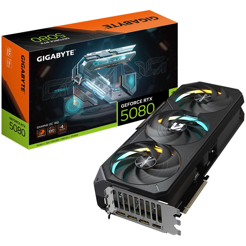 GeForce RTX 5080 Gaming OC 16GB GDDR7 DLSS4 1*HDMI / 3*DisplayPort PCi Ex 5.0 16x - Foto 1