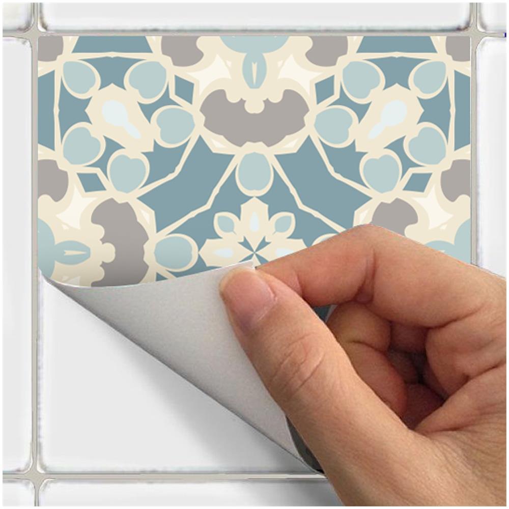 Quadretti Di Cemento Adesivo Pareteâ â? ? â azulejosâ â? ? â 20â x 20â cmâ â? ? â 24â pezzi - Foto 2