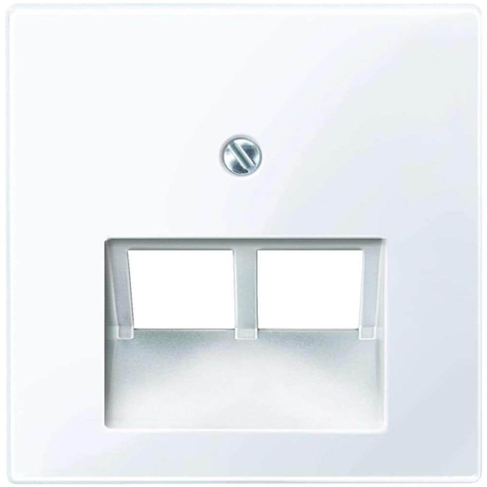 Piastra Di Montaggio Per Eau-inserisci, 2 Moduli, Sistema M, Bianco Lucido, 296 125 - Foto 1