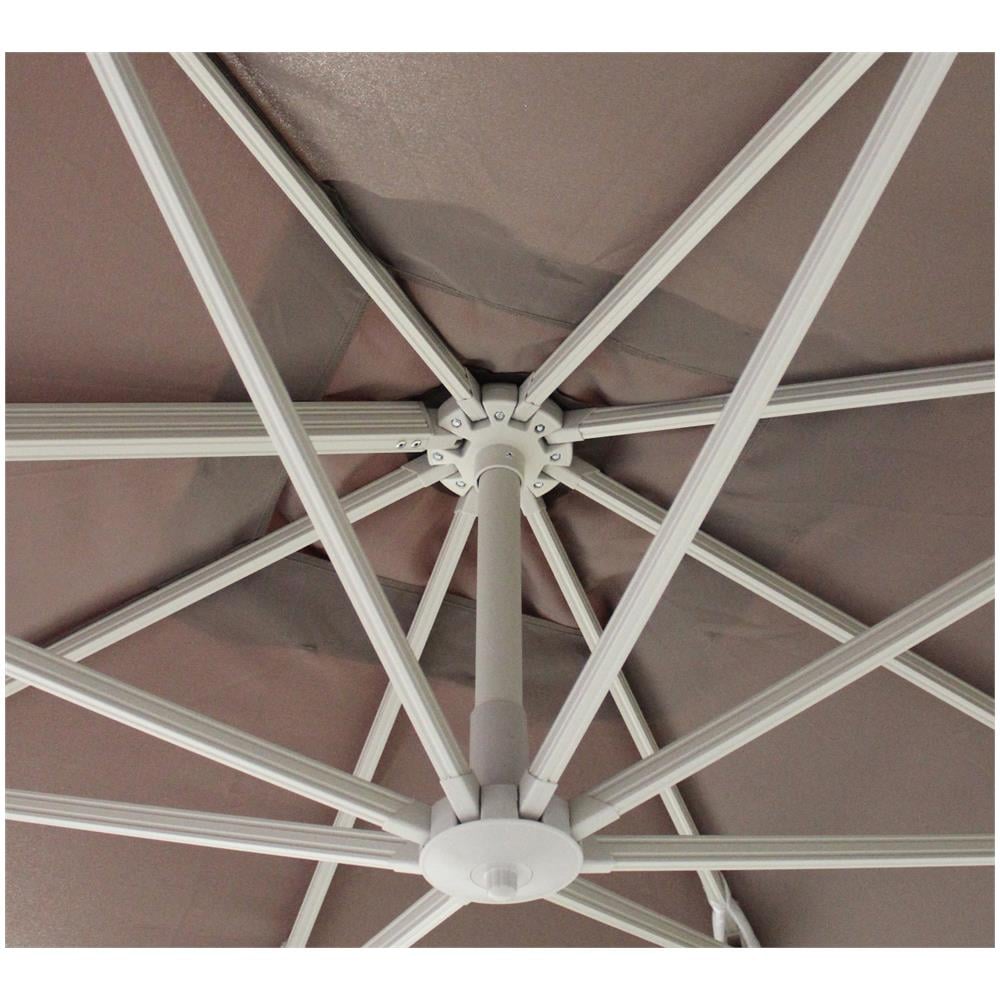 Bactrus - Ombrellone Da Giardino 3 X 4 Decentrato In Alluminio - Foto 4