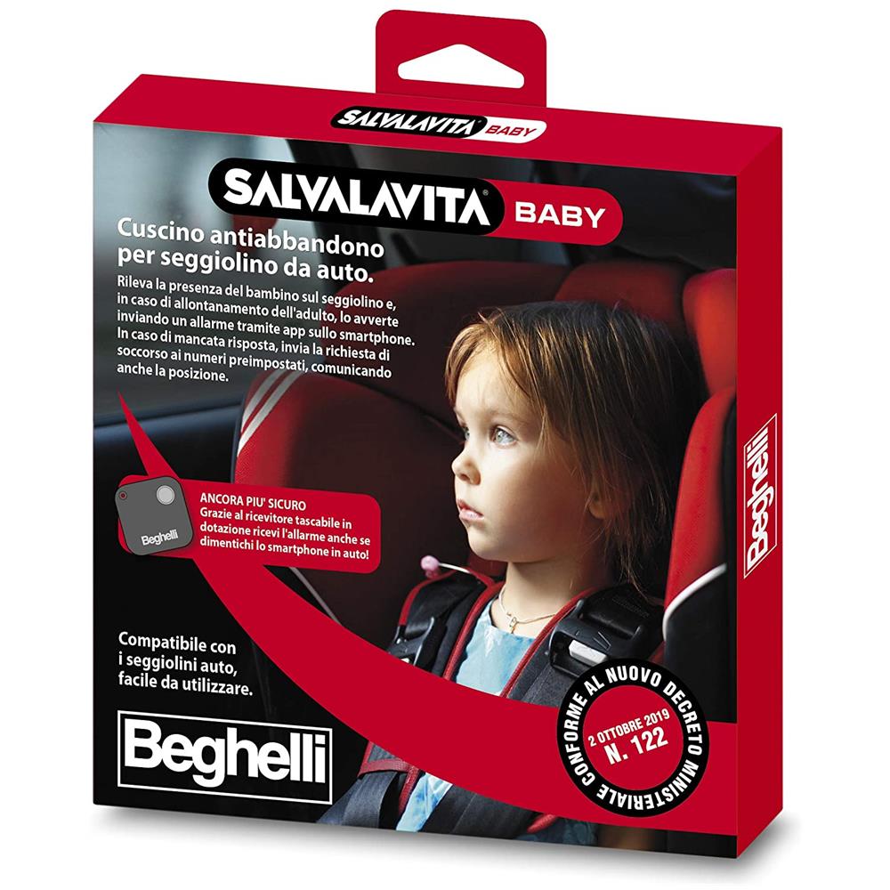 Salvalavita Baby - Cuscino antiabbandono per seggiolini da auto, per bambini fino a 4 anni - Foto 4