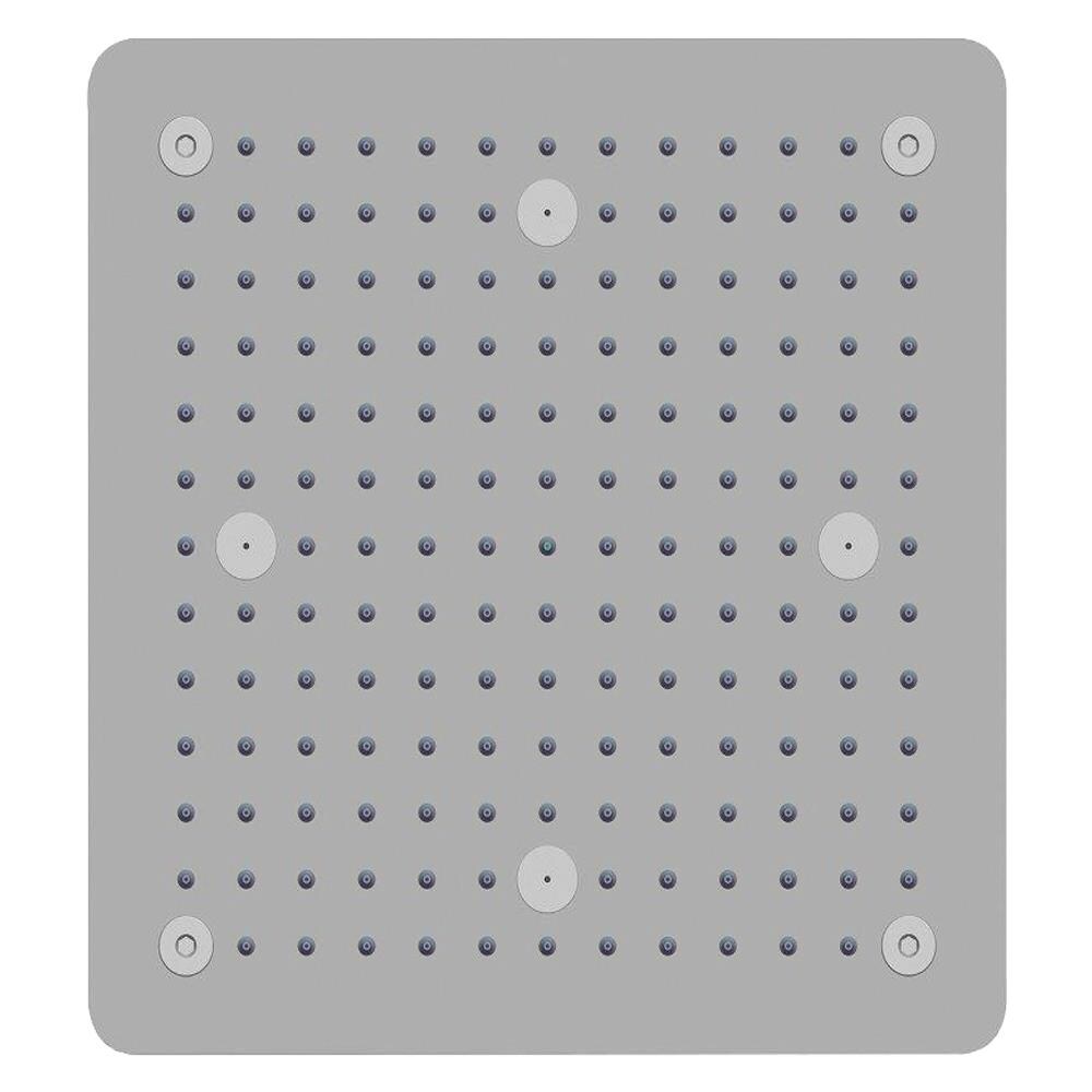 Soffione Doccia A Soffitto In Acciaio Inox Quadrato 300x2 Mm - Foto 1