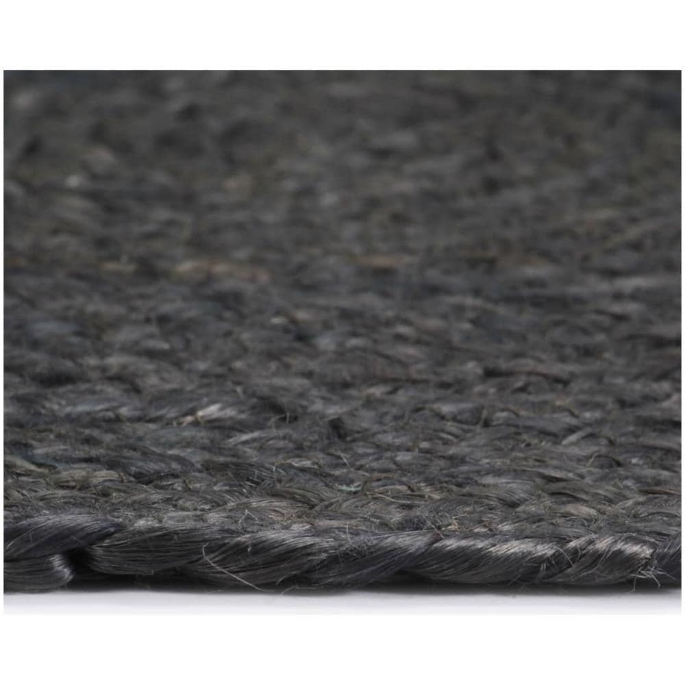 Tovagliette 6 Pz Grigio Scuro Neutro 38cm Rotonde In Juta - Foto 4