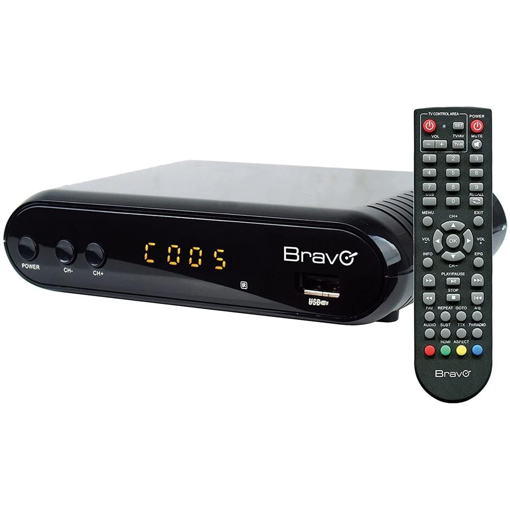 Decoder Digitale Terrestre Full Hd 1080p Dvb-t2 Con Porta Eternet Mod. 92202464 - Foto 1