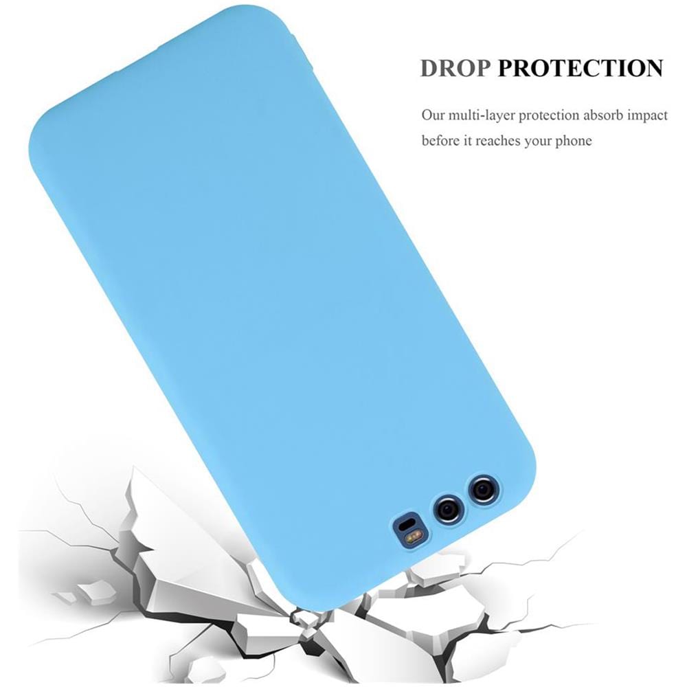 Custodia Compatibile Con Huawei P10 Plus In Candy Blu - Coperchio Protettivo In Silicone Tpu Flessibile - Foto 8