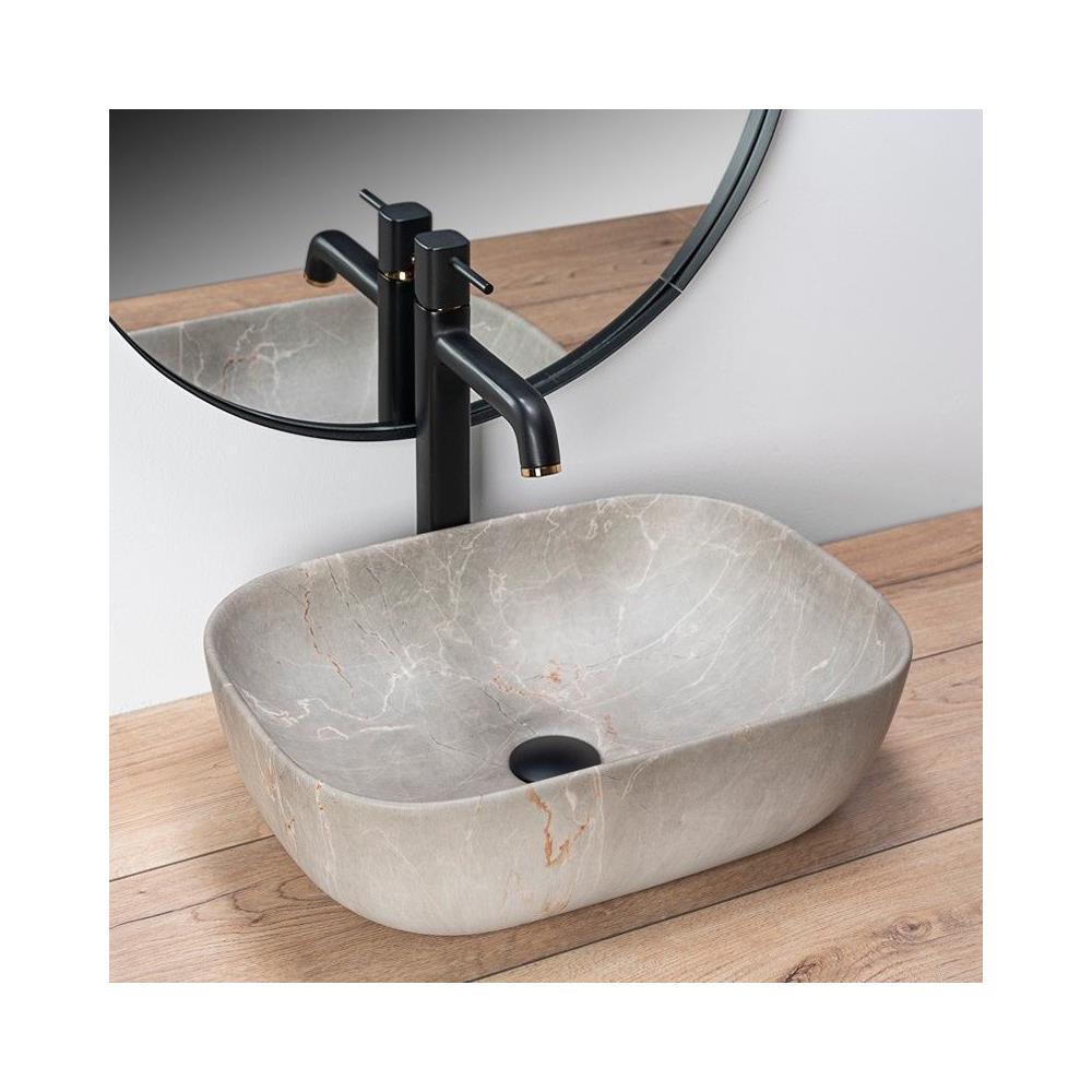 Lavabo Da Appoggio Livia Beige - Foto 2