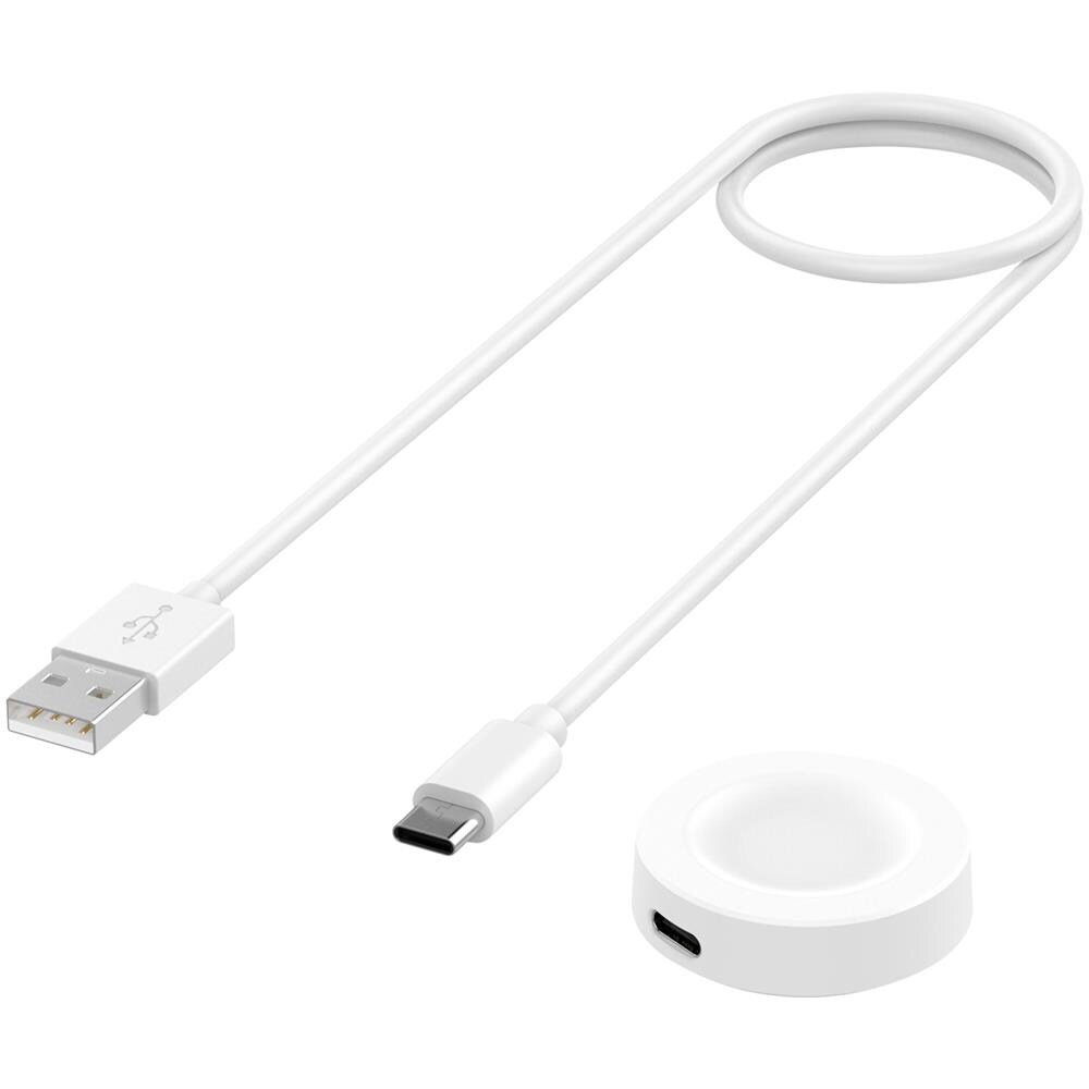 Caricabatterie Wireless Per Huawei Watch Gt 3 Pro Gt 2 Pro Gt Runner Gt 3 Bianco - Foto 5