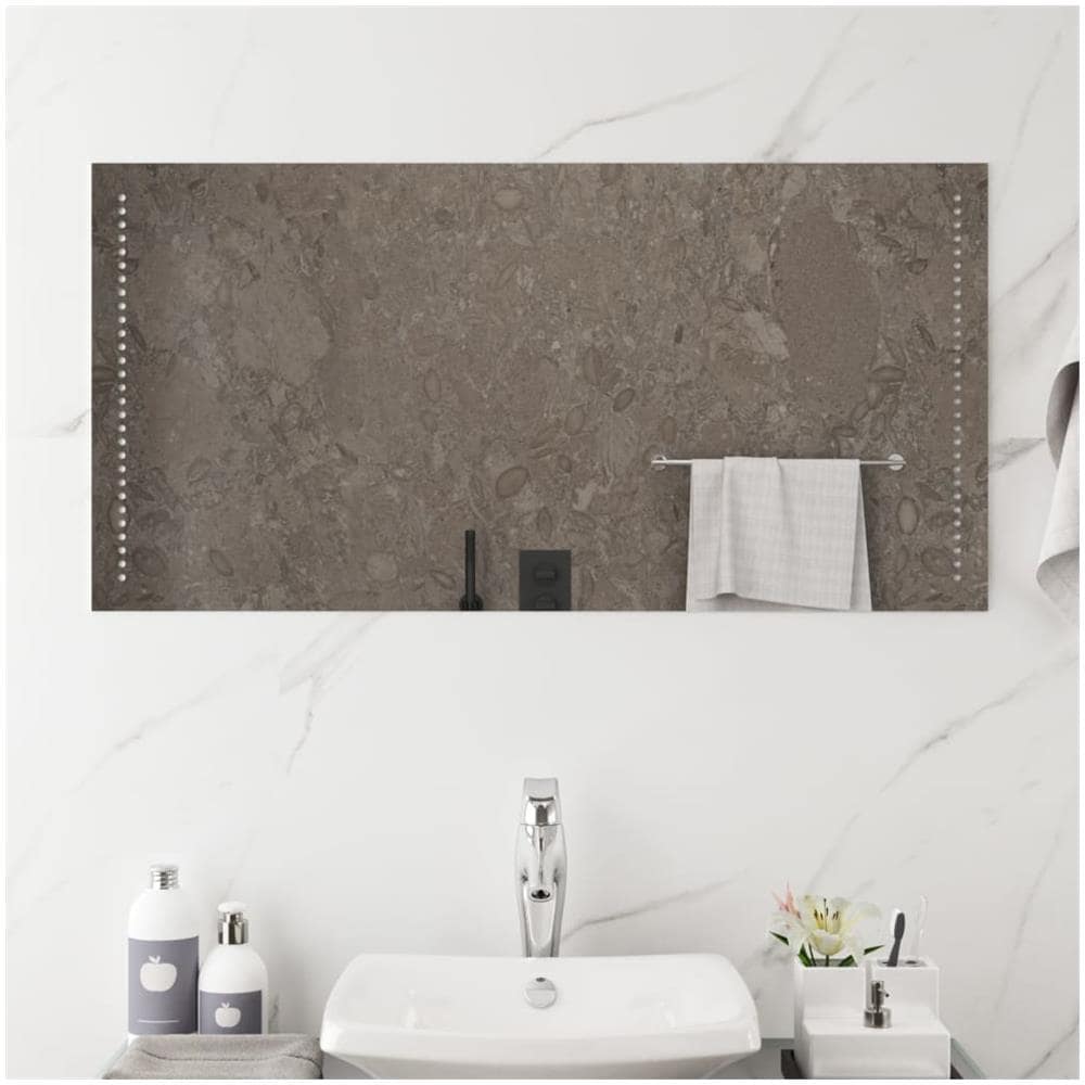 Specchio Da Bagno Con Luci Led 100x50 Cm - Foto 3