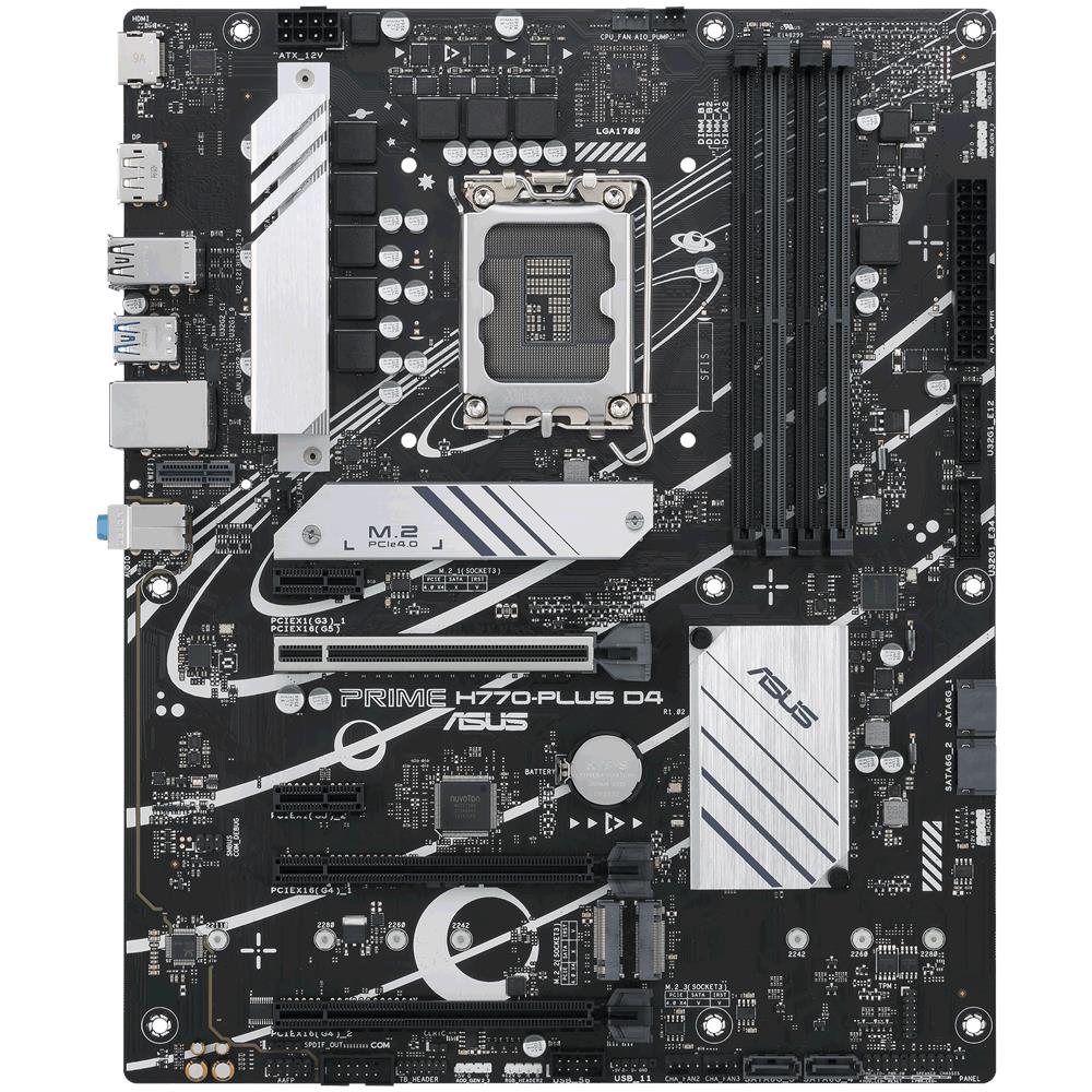Scheda Madre PRIME H770-PLUS D4 Socket LGA 1700 Chipset H770 ATX - Foto 2