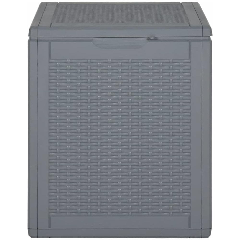 Contenitore Da Giardino Grigio In Rattan Pp 90 L - Foto 2