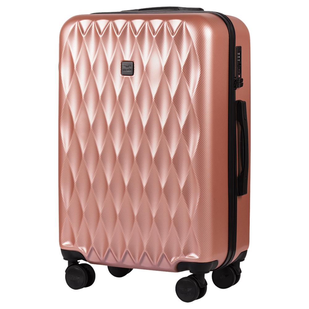 Set di valigie Wings Golden Eagle da 3 pezzi - Rosa, Policarbonato - Foto 2